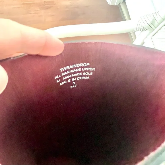 Tommy Hilfiger Black Raised Monogrammed Knee-High Rubber Rain Boots - Picture 12 of 14